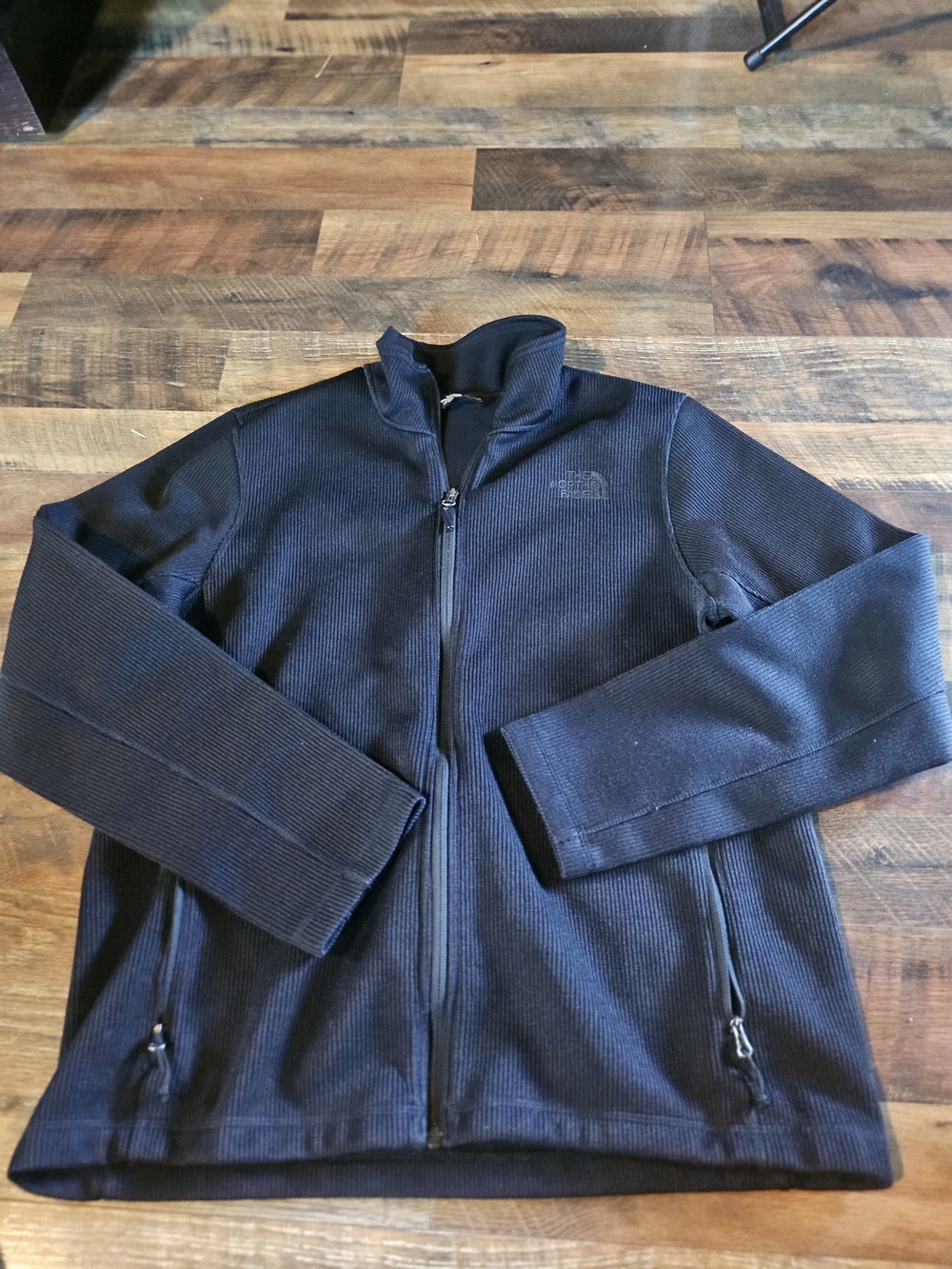 The North Face Black Full-Zip Fleece Jacket